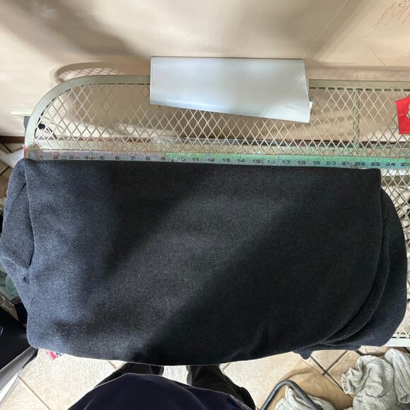 Refectory British Inspired Mock Neck Sweater XL Gray Cotton - Picture 9 of 13